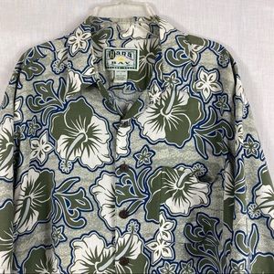 Hana BAY  Casual Rayon Hawaiian Style Shirt  Lg.